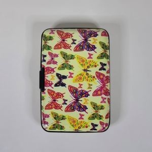 Aluminum Butterfly Card Wallet